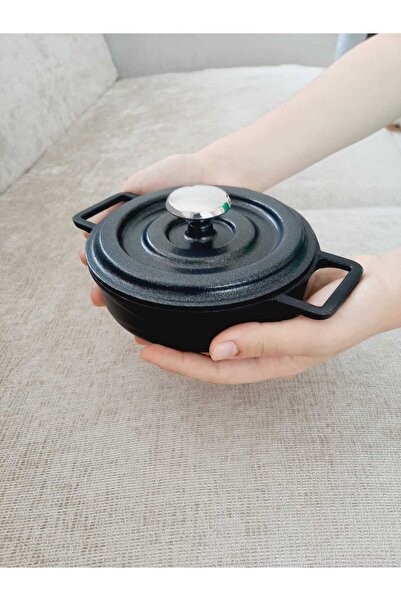 bir sürü eşya pak market Lavonni 14Cm*6Cm Non-Stick Cast Iron Mini Pot with L...