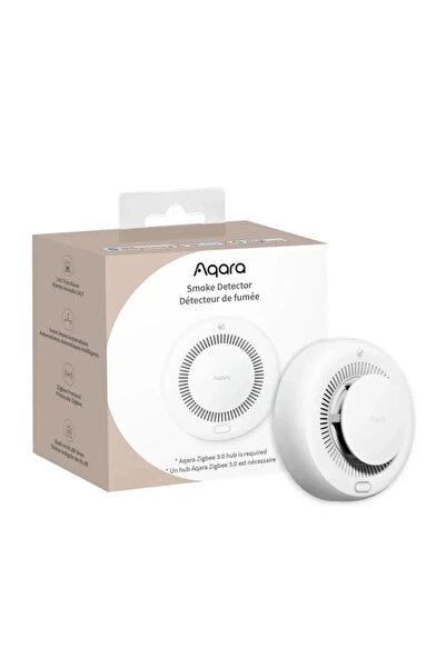 Aqara Smoke Detector SD-S01D, Smart Smoke Sensor Zigbee 3.0, 85 dB Siren, 10 ...