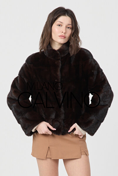 Milano Calvino Mink Riga 60cm Fur Jacket Coat