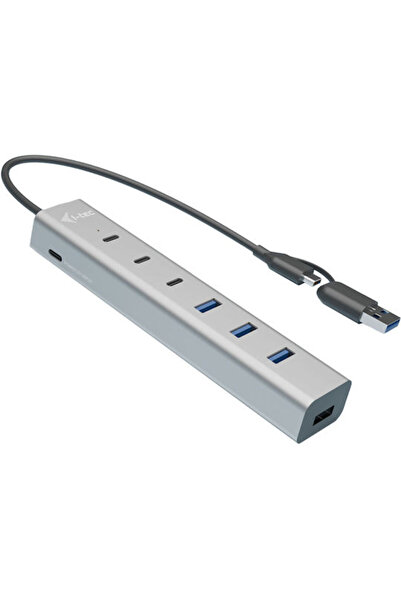 Other i-tec USB 3.2 Hub 8 Θυρών με Συνδεσιμότητα USB-A / USB-C Γκρι Κωδικός: ...