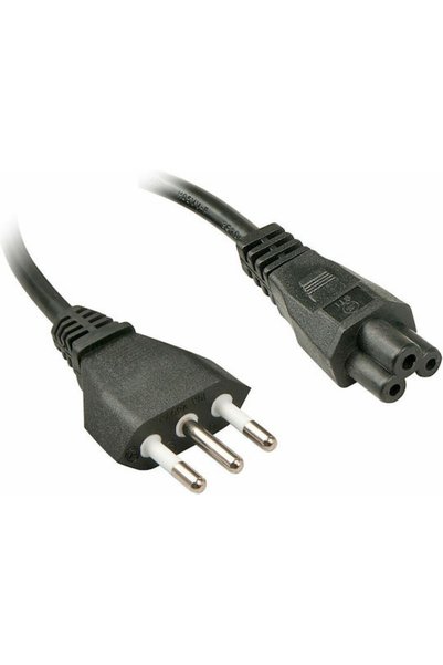 LİNDY Καλώδιο IEC C5 - IEC C5 2μ Μαύρο (30408)