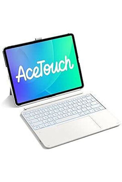inateck Πληκτρολόγιο Ace Touch Συμβατό με iPad 13 " QWERTZ Λευκό