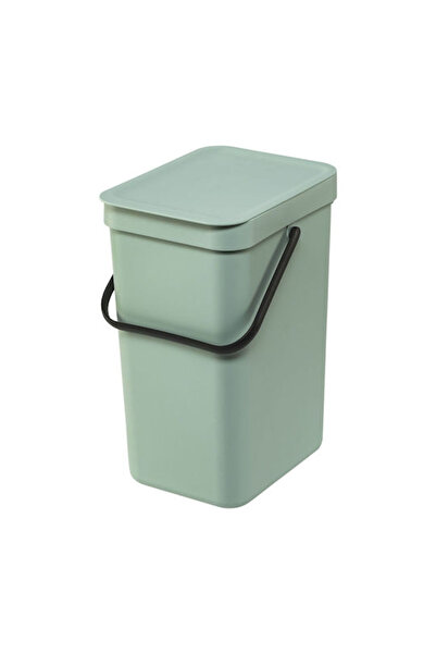 Brabantia Sort & Go Πλαστικός Κάδος Απορριμμάτων με Ανακλινόμενο Καπάκι Πράσι...