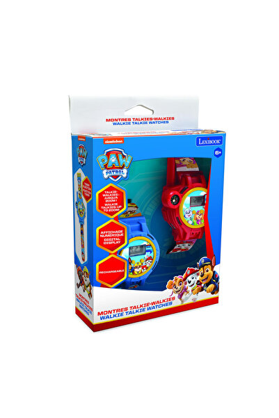 LEXIBOOK Ψηφιακό Ρολόι Χειρός Με Walkie Talkie Paw Patrol DMWTW1PA