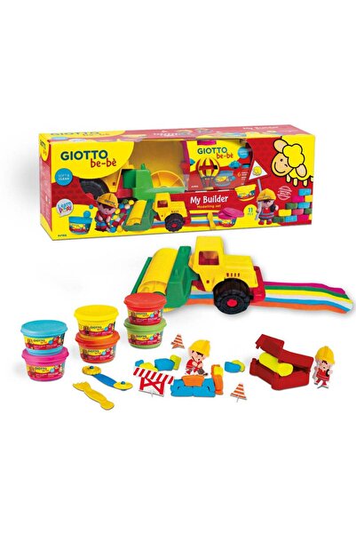 Giotto Plasticine Dough Kit 6 Colors X 100 Grams + Modeling Tools, Be-Be My B...