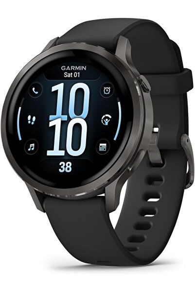 Garmin ساعة ذكية Venu 4 مقاس 41 مم مع نظام تحديد المواقع العالمي (GPS) وشاشة ...
