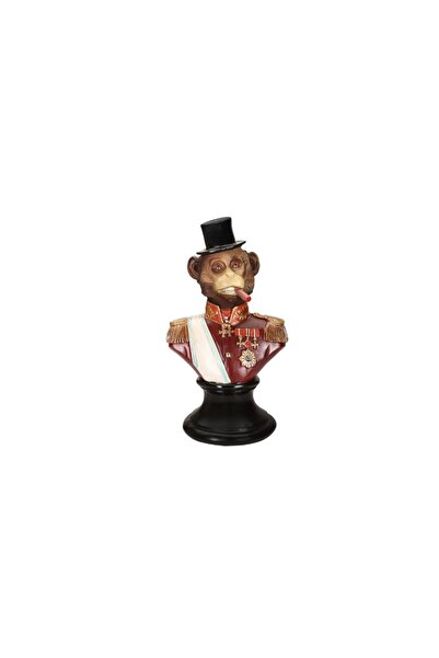Porland Mr.Monkey Dekoratif Obje 14x23cm