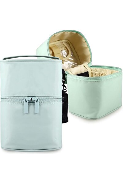 Tazweeq Makeup Brush Organizer, Professional Storage Case, Portable Large Cap...