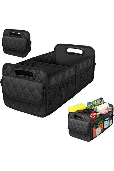 KRCIQMV Large Car Trunk Organizer, Foldable Waterproof | Durable storage box ...