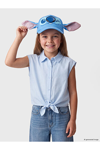 LC Waikiki Trendlucky Girl's Cap with Stitch Figure