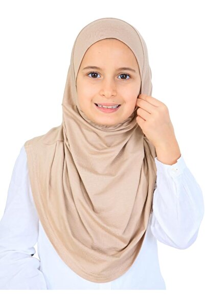Prien حجاب جاهز للارتداء للفتيات، وشاح إسلامي ناعم من الفيسكوز قطعة واحدة للأ...