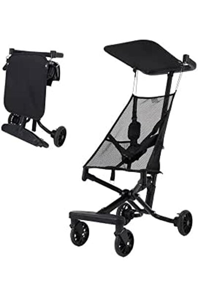 Generic Baby Stroller, Lightweight Travel Stroller, Foldable with Sunroof, 4 ...