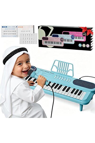 GENERAL Piano Keyboard for Kids, 37 Keys Electronic Music Keyboard with Micro...