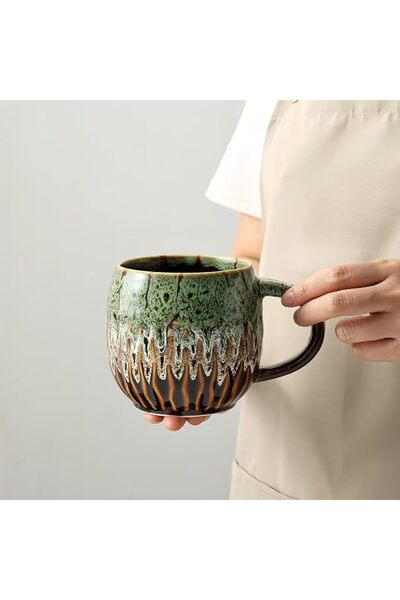 Generic 20oz Large Coffee Mug - Unique Handcrafted Look Ceramic Cup, Large Te...