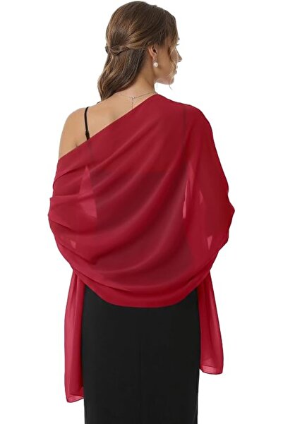 GENERAL Shawls and Wraps for Evening Dresses Sheer Chiffon Formal Wedding Sha...