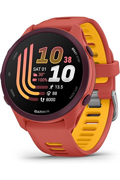 Garmin Forerunner 170 Music, GPS Running Smartwatch, Advanced Training Metric...