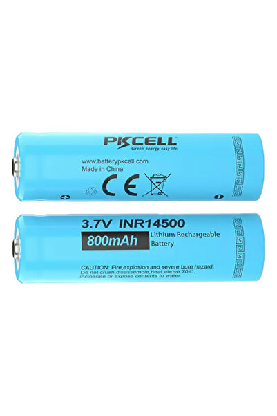 PKCELL Acumulator – Li-Ion 14500 de 3.7 V