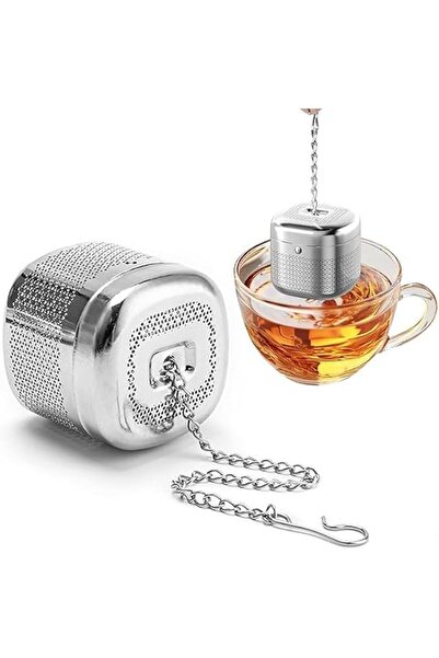 Tazweeq Fine Mesh Tea Ball, 304 Stainless Steel Reusable Tea Infuser Strainer...
