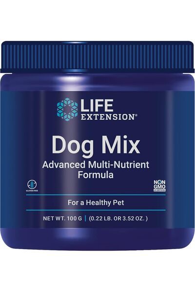 Life Extension Dog Mix Nutritional Care Supplement Powder for Dogs - Advanced...