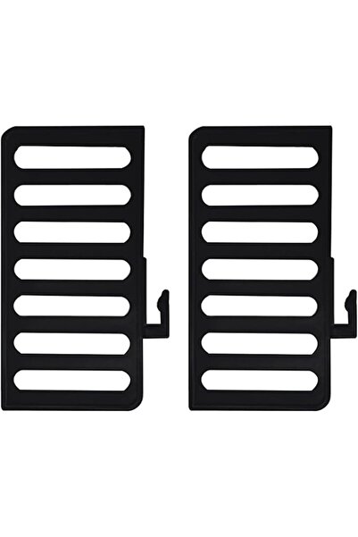 PRETYZOOM 2pcs Steel Shoe Cabinet Shelf Dividers With Antitip Device For Entr...