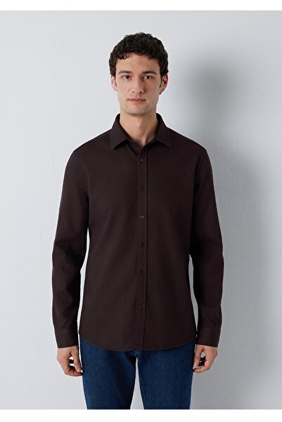 Mavi Slim Fit 100% Cotton Basic Men's Shirt.
