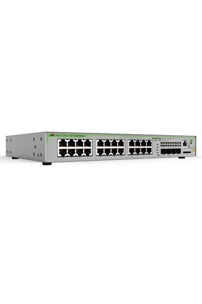 Allied Telesis SWITCH Allied Telesis, Gigabit x 24, SFP x 4, managed, rackabl...