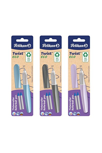 Pelikan Roller Twist +2 Zásoby Rôzne farby Blister Pelikan, Viacfarebný, 0,3 mm