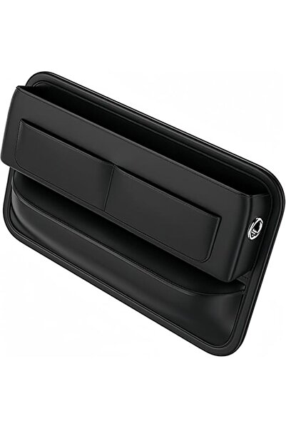 Aputue Seat Gap Organizer, PU Leather Car Seat Gap Filler with Cup Holder, Un...