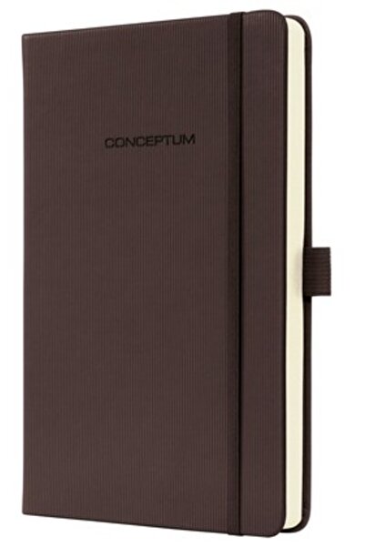 SIGEL Luxusní zápisník s pružnými, vlnitými deskami, A5 (135 x 203 mm), 97 li...