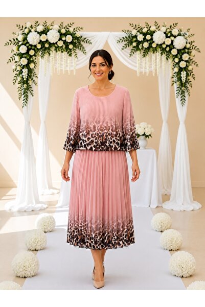 Fashimo Rochie midi cu aspect plisat cod ES11831