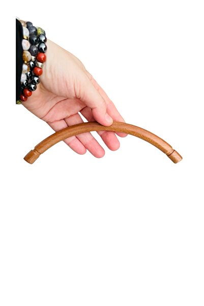 Makromİps MARKA ZARA MODEL ÇANTA SAPI BAMBU GÖRÜNÜMLÜ REÇİNE ÇANTA SAPI DIĞAL...