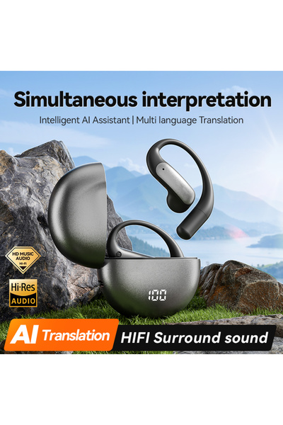 VU-TEK Casti Wireless Sport M118, Bluetooth 5.4, AI Translation, Autonomie 60...