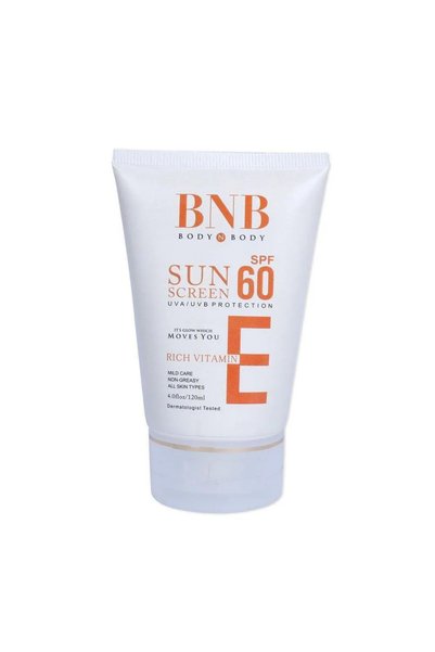 BNB Sunscreen SPF 60 Vitamin E Cream 120ml