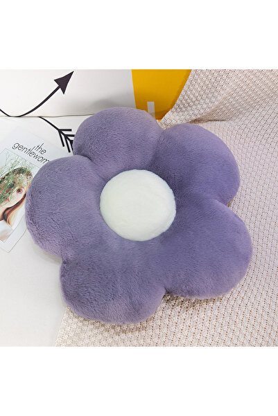 Choice4 35cm ZX42-PP Cushion Flower Circular Shape Cloth With Soft Nap Office...