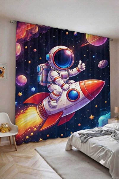 Elmas Dizayn Custom Design Luxury Organic Cotton Double Wing Background Curta...