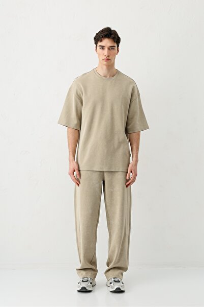 VAMOSCLO Short sleeve washable oversize t-shirt