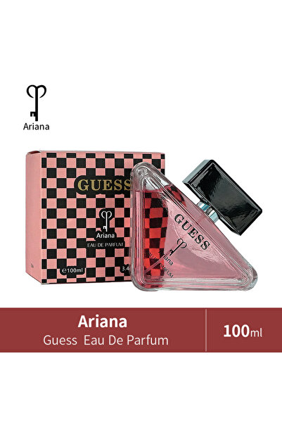 ARIANA 100ml Eau De Parfum Perfume Spray, Style Fragrance With Decorative Bot...