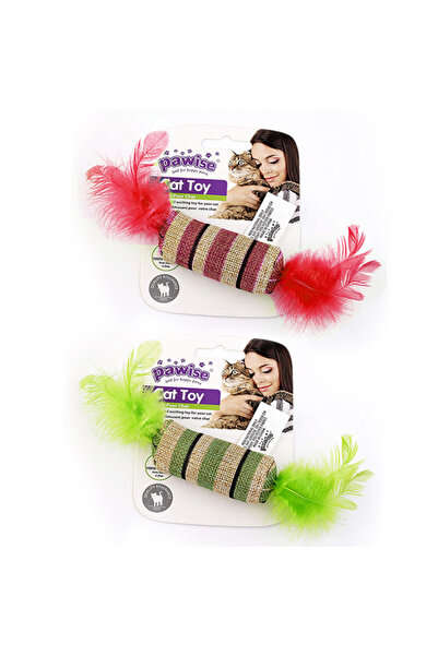 Pawise Nhr-Hlss Toy Striped (124431) Cat Toy-Candy