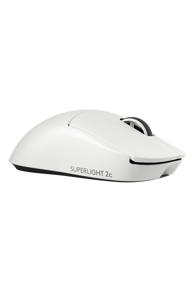logitech PRO X SUPERLIGHT 2c компактна безжична геймърска мишка - БЯЛА "910-0...