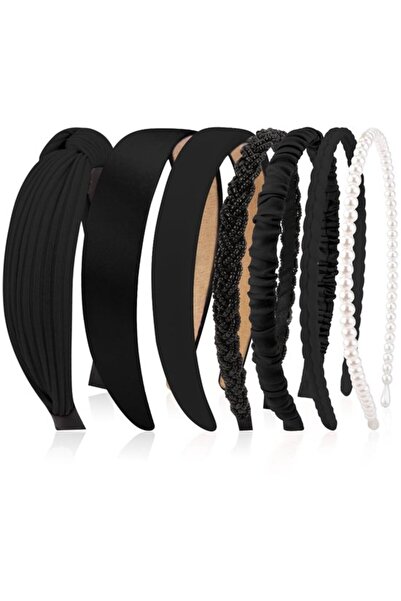STARSTAR Headbands 7 styles red stylish hair accessory set.