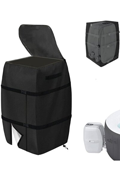 Morvena Picks Husă pentru jacuzzi, cu deschidere cu fermoar, Husă pentru pomp...