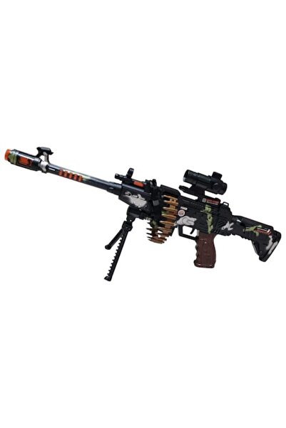 OEM Pusca jucarie mitraliera interactiva,realista premium,lumini colorate,vib...
