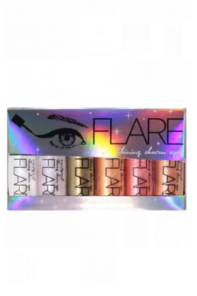 Generic Brand 6 Pieces Glitter Liquid Eyeliner Waterproof Colorful Liquid Eye...