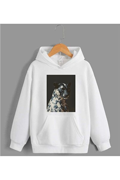 ELFERA Panter Printed Design Sweatshirt