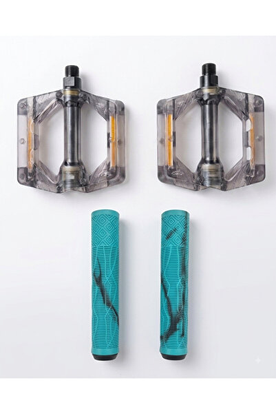 Hobbys 17 Cm 2 Renkli Elcik Ve Şeffaf Çivili Platform Pedal Seti
