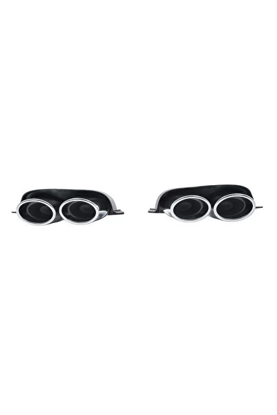 tuningset Διακοσμητικά άκρα εξάτμισης κατάλληλα για VW Golf 7 7.5 2012-2020 R...