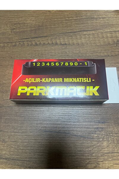 YGT Park Tel Numaratör Aç Kapa
