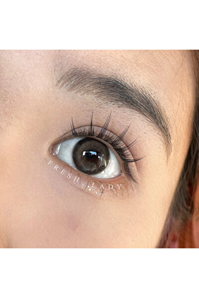 Fresh Lady Almond Murmur Monthly Disposable Contact Lenses, Color Contact Lenses, Cosmetic Contact Lenses, Brown Contact Lenses