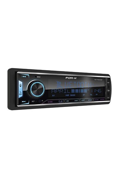 For-X XQ-7450DSP 4 Amfi Çıkışlı 4x100 Watt Dsp+Bluetooth+Multicolor+ Oto Teyp