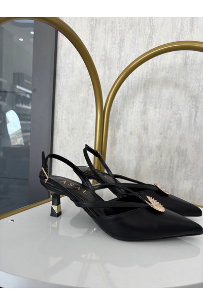 ASAL ayakkabıcılık Asal Shoes Stella Design Buckle 5 cm Heel Stiletto